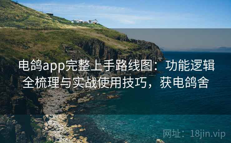 电鸽app完整上手路线图:功能逻辑全梳理与实战使用技巧,获电鸽舍 电鸽app完整上手路线图:功能逻辑全梳理与实战使用技巧,获电鸽舍