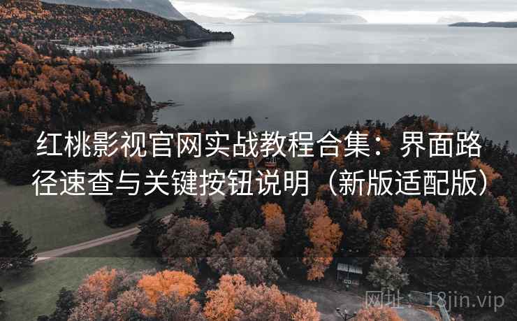 红桃影视官网实战教程合集：界面路径速查与关键按钮说明（新版适配版）