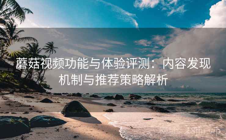 蘑菇视频功能与体验评测：内容发现机制与推荐策略解析