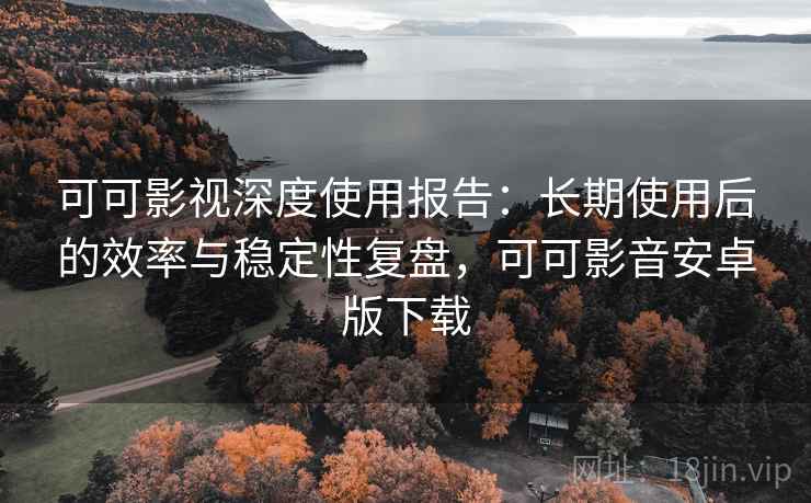 可可影视深度使用报告：长期使用后的效率与稳定性复盘，可可影音安卓版下载