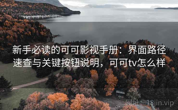 新手必读的可可影视手册：界面路径速查与关键按钮说明，可可tv怎么样