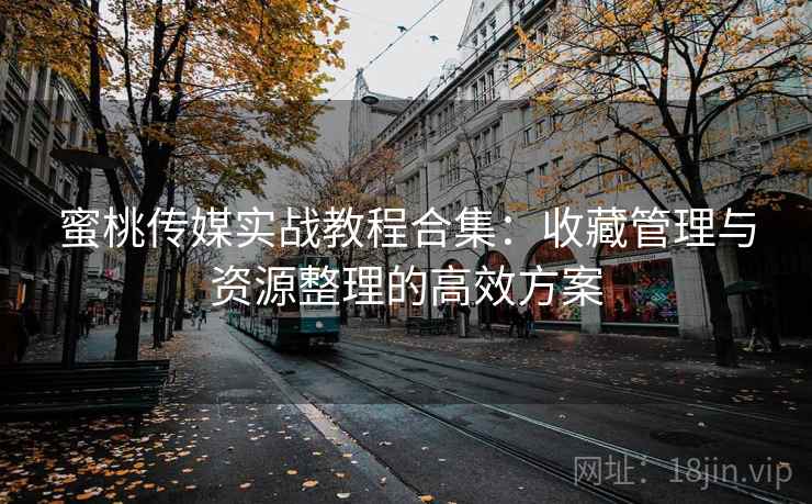 蜜桃传媒实战教程合集：收藏管理与资源整理的高效方案
