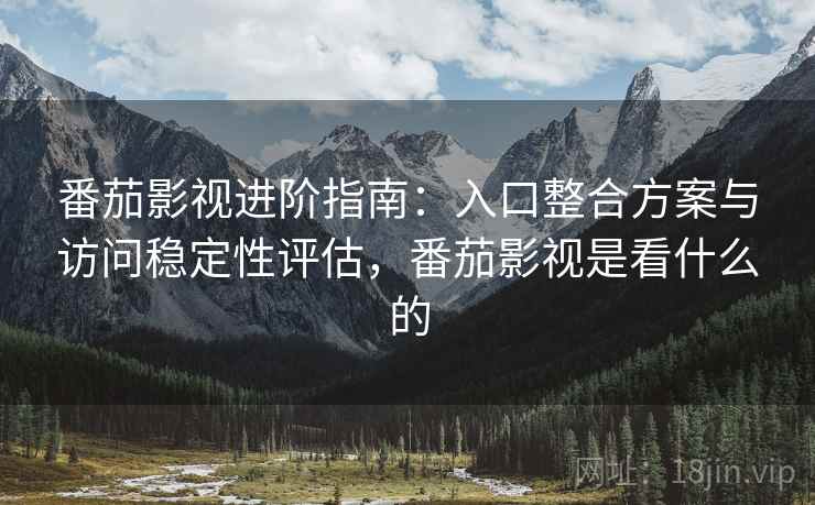 番茄影视进阶指南：入口整合方案与访问稳定性评估，番茄影视是看什么的