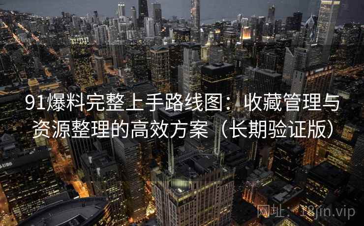 91爆料完整上手路线图：收藏管理与资源整理的高效方案（长期验证版）