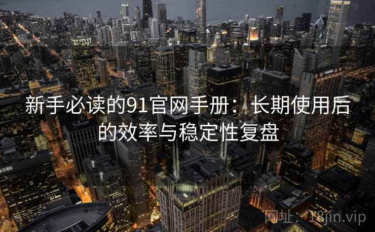 新手必读的91官网手册：长期使用后的效率与稳定性复盘
