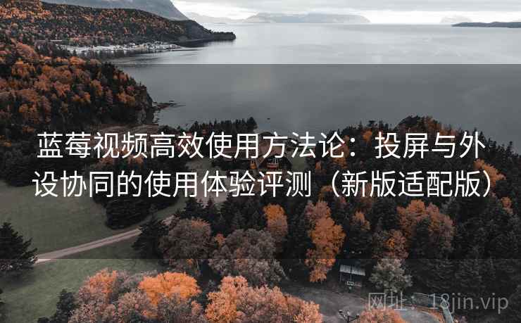 蓝莓视频高效使用方法论:投屏与外设协同的使用体验评测(新版适配版) 蓝莓视频高效使用方法论:投屏与外设协同的使用体验评测(新版适配版)