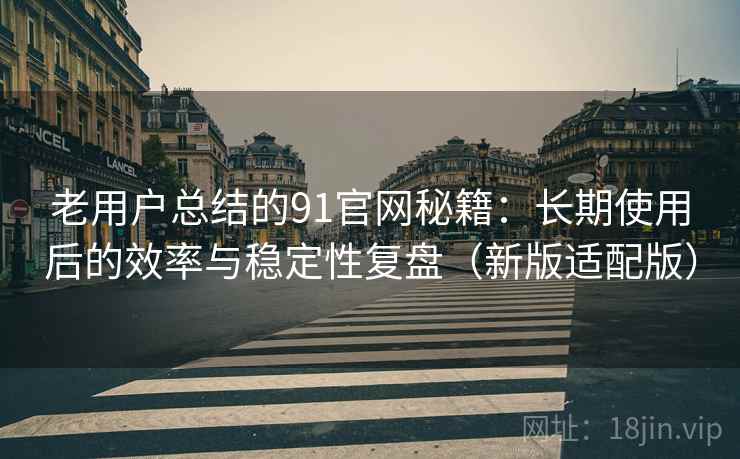 老用户总结的91官网秘籍：长期使用后的效率与稳定性复盘（新版适配版）